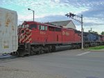 A Red Barn rolls on the Madison Sub - CP 9015